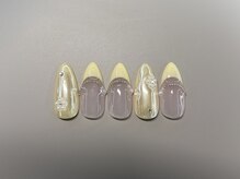 エトワールビューティー(ETOILE BEAUTY)/イエロー/花/フレンチ