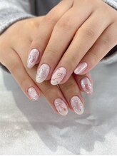 ポミーネイル 池袋店(pomynail)/リボンネイル
