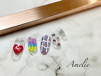 アメリ(Amelie)/ぷっくり/チェック/カラフル