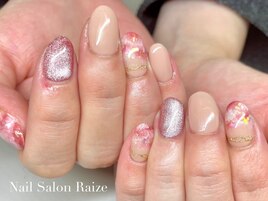 マグネットネイル/春デザイン