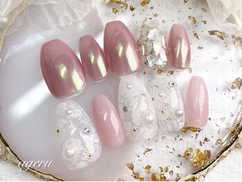 アゲル ネイルアンドアイラッシュ(ageru Nail&EyeLush】)/定額コース8800円/パラジェル