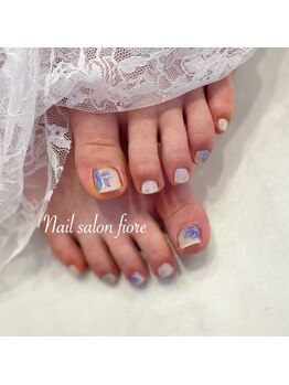 あじさい&オーロラ flake powder