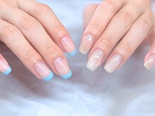 トータルビューティーサロンココカラ(KOKOKARA)/ワンカラー×フレンチ ¥9680