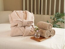 こだわりの空間とこだわりのリネンでお迎えいたします。