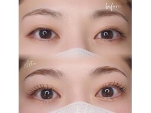 ケースタイル(K-style)の雰囲気（骨格診断アイブロウ、眉毛パーマは不動の人気メニュー♪）