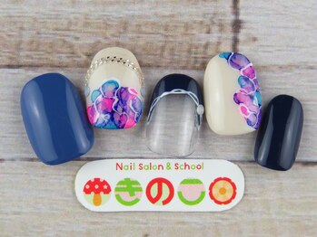 ネイルサロン きのこ/選べるデザインLコース
