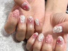 テラス(TERRACE)/ガーリーゴージャスネイル