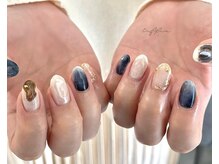 ネイルサロン ティフィン(tiffin)/～ネイビーニュアンス～