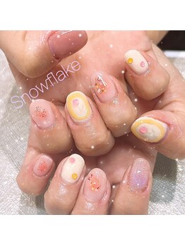 スノーフレーク(Snowflake)/定額デザイン/8000円