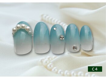 アイラッシュアンドネイルサロン カンカ(Kanka)/デザインネイルC4￥6,900