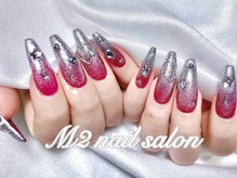 エムズ ネイルサロン(M2)/ラメグラデーション
