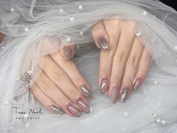 テセネイル(Tese Nail)/大人可愛い秋デザイン♪