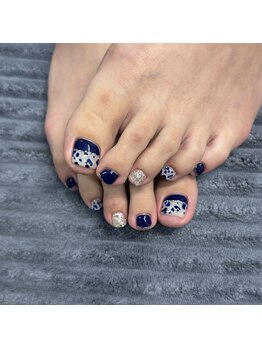 ガレ(Galet)/秋のフットにレオパード！