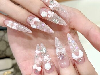 ネイルズ イロハ 新大久保店(NAILS 168)の写真/自分に似合う指先を見つけたい方に！シンプルなネイルでもフォルムや艶感にこだわり、美しい指先を実現♪