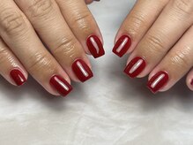 ラグ ネイル(RAG nail)/ワンカラー/赤系