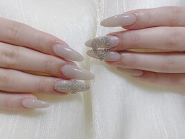 トレンドチェーンハートネイル