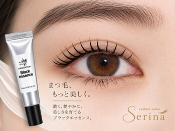 アイラッシュサロン セリナ 池袋店の写真/【まつ毛パーマ×ブラックエッセンス】ダメージをケアしながら、存在感のある目元に♪♪