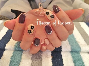 リオッサ オブ ラグーン(RIOSSA of Lagoon)/ベルベットカラーでレディライク