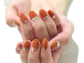 ネイルズ ララ(nails Lala)/ミラーネイル