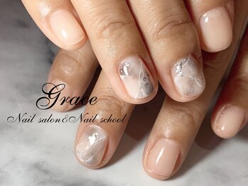 ネイルサロンアンドネイルスクール グレース(Nail salon & Nail school Grace)/ニュアンスネイル