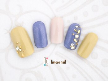リモアネイル(limore nail)/ビジューフラワー☆
