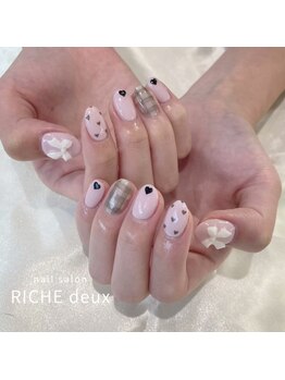 リッシュ ドゥ(RICHE deux)/ハートドット^^*