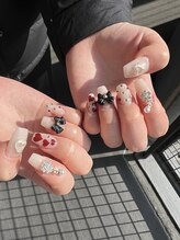 ピュアティネイル(purity nail)/バレンタインネイル
