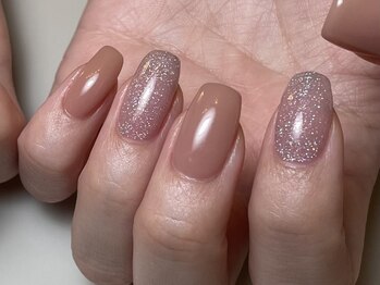 ラフィーナ(RAFFINA)/シンプルワンカラー×ラメ