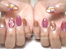 ネイルサロンアンドスクール エーアール(AR)/大人気☆マグネット×フラッシュ