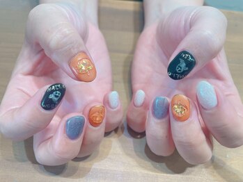 アトリエ ツメ(atelier TsuMe)/ハロウィン/手書き/パンプキン