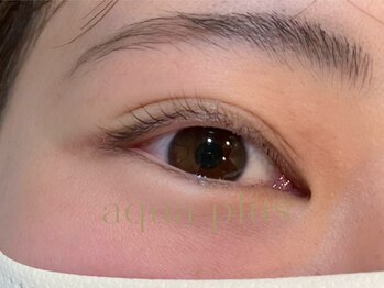 アクアプラス(aqua+)の写真/お子様連れでも安心！ナチュラルから華やかまで、あなたに似合うまつげパーマをご提案♪