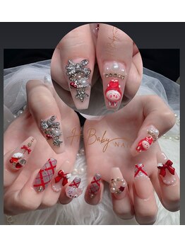 エイチベイビー(H.baby)/長さ出し+デザイン+つけ放題