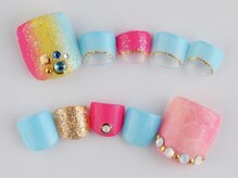 ライトネイルズ イバラキ(light nails IBARAKI)/FOOTネイル♪