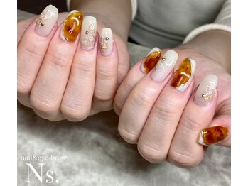 エヌエス ネイルアンドアイブロウ(Ns)/デザインネイル☆
