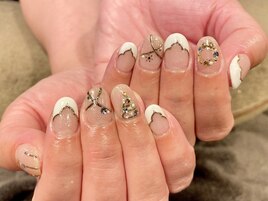 １２月　クリスマスネイル