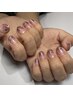 ジュニアネイリスト練習モデル《nail/hand》ワンカラー/グラデーション