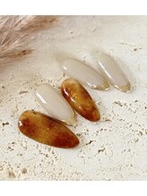 ミムー/べっ甲ネイル