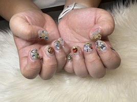 宝石ネイル［横浜/横浜駅］