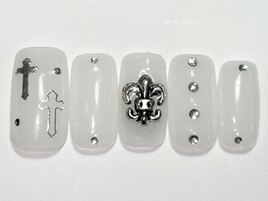 ホワイトシルバークロム￥7000