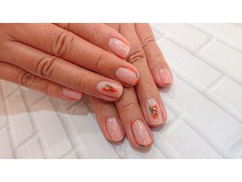 グラマラス アンジェアイ 国分寺店(glamourous/ange eye)/クリアジェル×デザイン