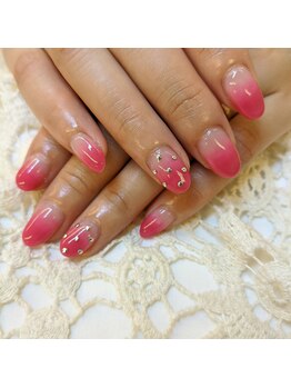 トータルビューティーサロン ドールズ(total beauty salon Dolls)/ピンクグラデーション 担当霜村