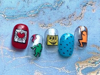 ゆびノさき イバラキシ(ibarakishi)/キースヘリング