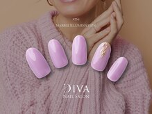 ネイルサロン ディーバ 調布店(Diva)/One color plus(ストーン)