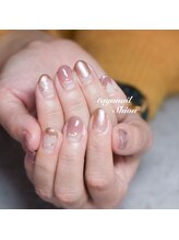たゆ ネイル(たゆnail)/ハートフレンチネイル