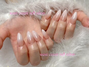ウエスト コースト ネイルサロン(West coast Nailsalon)/春/シンプル/ピンク