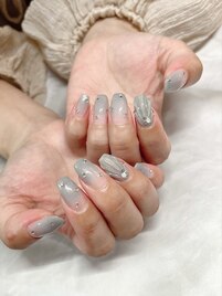 シェル柄ネイル