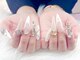 プラチナム(Platinum)の写真/【長さ出し×お持ち込みデザインもOK！】華やかなロングネイルは結婚式やイベント時にもおすすめです♪