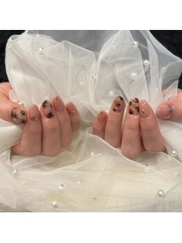 サンカリネイル バイ ヴァラ 新居浜 船木店(sankari nail by VALLA)/モヤモヤネイル