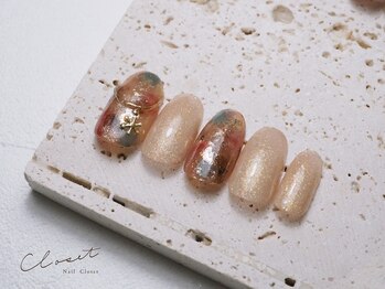 ネイルクローゼット(Nail Closet)/12月 Monthly Design