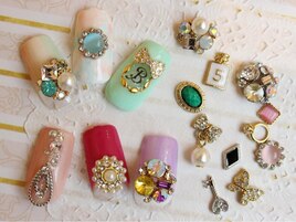 贅沢プレミアムパーツ指先美人